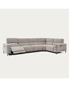 Cubo Modular Sofa Set in Grey Mist Fabric