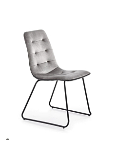 Cortex Della Dining Chair, Gray Fabric