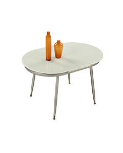 Chintaly Donna Extendable Dining Table, $468.82, Chintaly, White