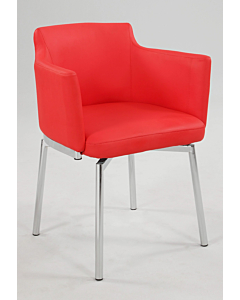 Chintaly Dusty Armchair, Red