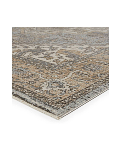 Vibe by Jaipur Living Venn Medallion Tan Gray Runner Rug