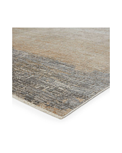 Vibe by Jaipur Living Akari Abstract Gray Light Tan Runner Rug