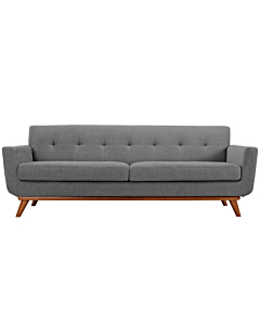 Modway Engage Upholstered Fabric Sofa-Expectation Gray