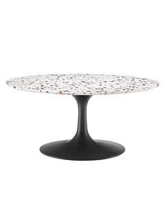 Modway Lippa 36" Round Terrazzo Coffee Table