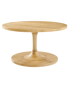 Modway Lina Round Wood Coffee Table