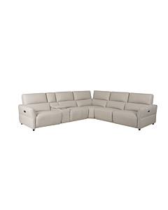 Elys 6 Piece Sectional with Two Recliners | Creative Furniture