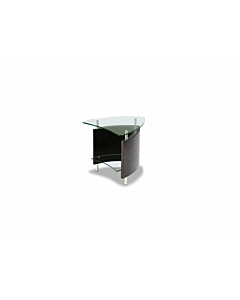 BDI Fin 1110  End Table, Espresso Stained Oak
