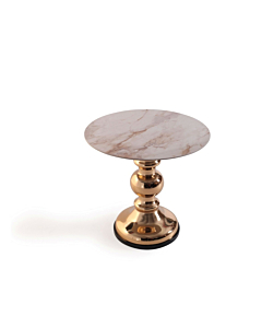 Focus End Table, Gold | Creative Furniture