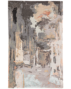 Jaipur Living Luella Handmade Abstract Gray Blush Area Rug