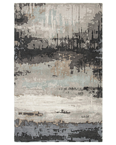 Jaipur Living Benna Handmade Abstract Black Gray Area Rug