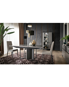 Graphite Extendable  Dining Table 210 | Delivery lead time 20 Weeks