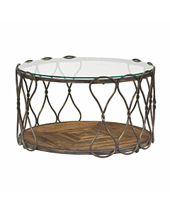 Hammary Hidden Treasures Round Coffee Table