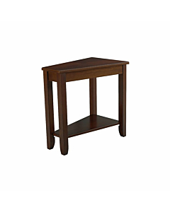 Hammary Chairsides Wedge  Chairside Table, Cherry