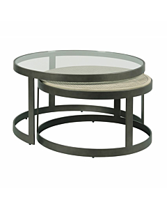 Hammary Concrete Nesting Coffee Tables