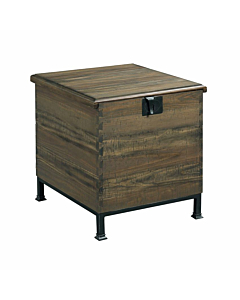 Hammary Hidden Treasures Milling Chest End Table