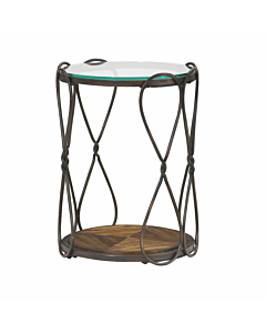 Hammary Hidden Treasures Round End Table