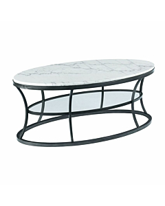 Hammary Impact Oval Coffee Table