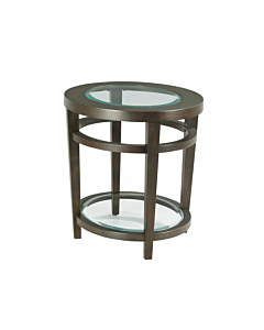 Hammary Urbana Oval End Table