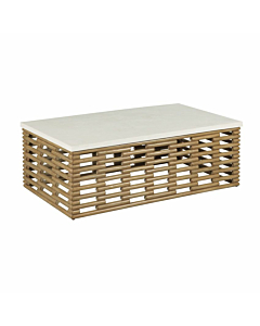 Hammary Hidden Treasures Rattan Coffee Table