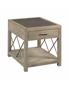 Hammary West End Rectangular Drawer End Table