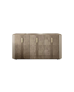 Hebe Modern 3-Door Wood Buffet by ALF Uno - Italian Designer Storage Cabinet