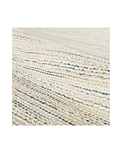 Jaipur Living Canterbury Natural Striped White Blue Area Rug