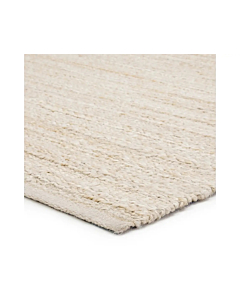 Jaipur Living Canterbury Handmade Solid White Beige Area Rug