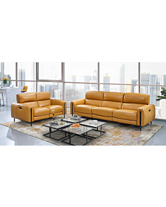 Charm Leather Living Room Set with Recliners | Creative Furniture