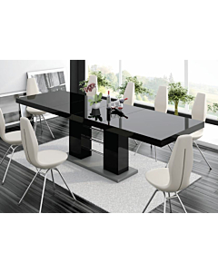 Cortex Linosa Dining Table, Black