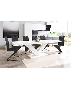 Cortex Victoria Dining Table, White 