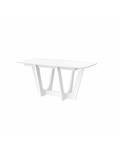 Cortex Urbino 63" Dining Table, White