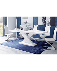 Cortex Xenon Dining Table, White