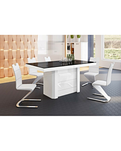 Cortex Kolos Dining Table with Black Top