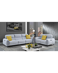 Charm Fabric Living Room Set with Recliners | Creative Furniture