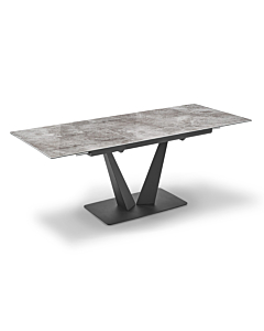 Graf Extendable Dining Table, Ceramic Painted Top | Creative Furniture