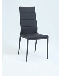 Chintaly Jackie Side Chair, Black