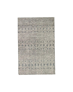 Jaipur Living Abelle Hand-Knotted Medallion Gray White Area Rug 