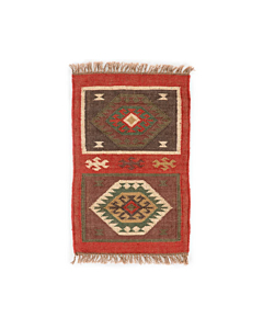 Jaipur Living Amman Handmade Geometric Red/ Gold Area Rug