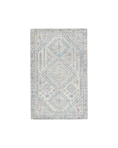 Jaipur Living Arlowe Handmade Medallion Light Blue/ Gray Area Rug