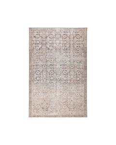 Jaipur Living Atkins Indoor/ Outdoor Trellis Peach/ Blue Area Rug