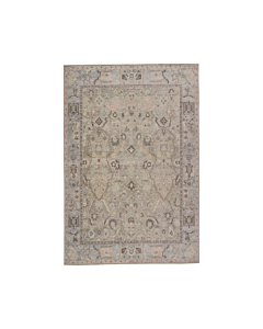 Jaipur Living Avin Oriental Green Blue Runner Rug