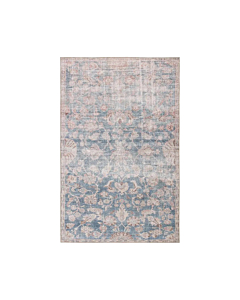 Jaipur Living Bardia Indoor/ Outdoor Oriental Blue/ Light Pink Area Rug