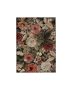 Jaipur Living Beatrix Floral Blush/ Dark Brown Area Rug (5'3"X7'6")