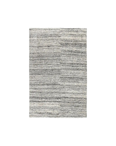 Jaipur Living Bengal Hand-Knotted Solid Blue Ivory Area Rug