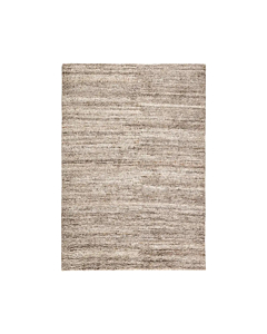 Jaipur Living Bengal Hand-Knotted Solid Gray Ivory Area Rug