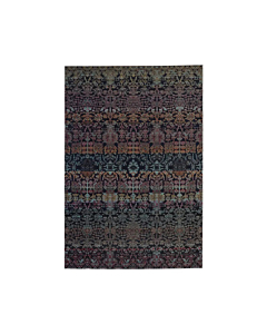 Jaipur Living Bodega Indoor/ Outdoor Trellis Dark Blue/ Multicolor Area Rug