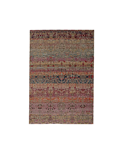 Jaipur Living Bodega Indoor/ Outdoor Trellis Multicolor/ Pink Area Rug