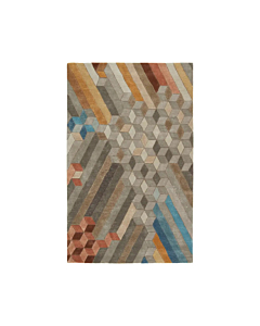 Jaipur Living Cairns Handmade Geometric Multicolor Gray Area Rug 