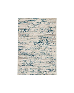 Jaipur Living Celil Abstract Ivory/ Blue Area Rug
