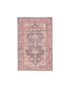 Jaipur Living Cosima Medallion Pink/ Dark Purple Runner Rug